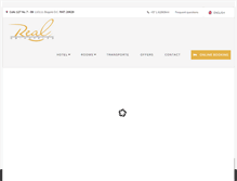 Tablet Screenshot of hotelsantabarbarareal.com